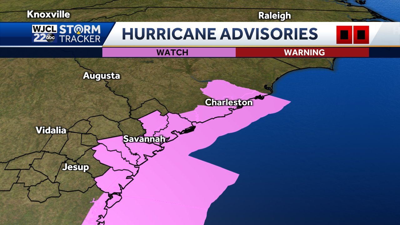 Beaufort County is now under a Hurricane Watch | Sea Crest Surf ...